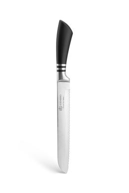 Набор ножей с топориком, ножницами и мусатом Edenberg EB-941 - 8 пр/чорные ручки