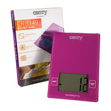 Весы кухонные Camry CR 3149, Фиолетовый