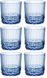Набір склянок Bormioli Rocco America'20s Sapphire Blue (122156BAU021990) - 300 мл, 6 шт