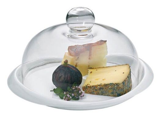 Тарелка с крышкой для сыра Kela Petit 10747 - 27х22 см