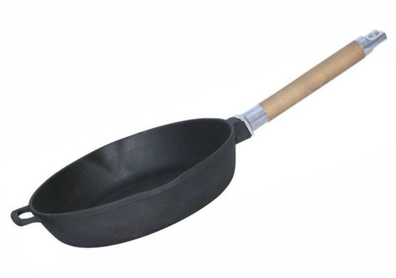 Сковорода чавунна зі знімною ручкою Біол 1226 - 26см