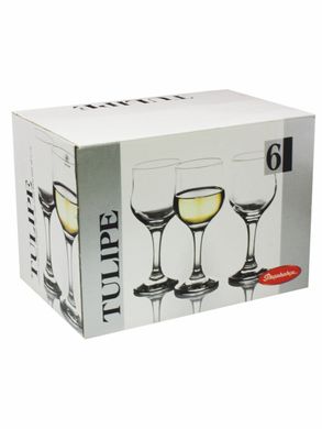 Набір фужерів для вина Pasabahce TULIPE 44167 - 200 мл, 6 шт.