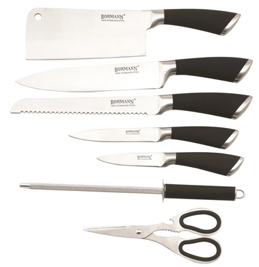 Набір ножів на дерев'яній підставці Bohmann BH 5071