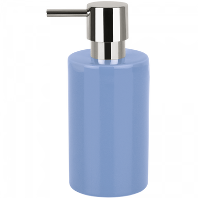 Дозатор для мила керамічний Spirella TUBE 10.19905 - сіро-блакитний