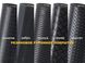 Рулонное противоскользящее резиновое покрытие Политех (50 кг/рулон) КВИНТЕТ - 7900*1500*3мм, черный, 790х150