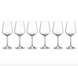 Набір бокалів для вина Bohemia Strix (Dora) 1SF73/00000/580 - 580 мл, 6 шт