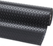 Рулонное противоскользящее резиновое покрытие Политех (50 кг/рулон) КВИНТЕТ - 7900*1500*3мм, черный, 790х150