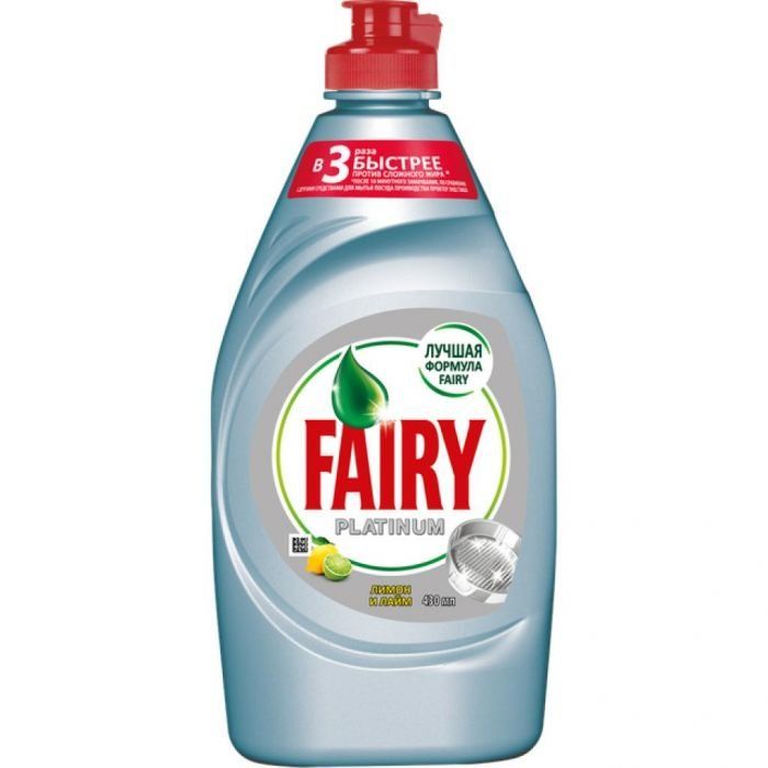 Средство для мытья посуды fairy Platinum 430мл пл/б (4015400992400)