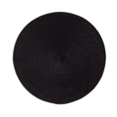 Килимок сервірувальний KELA Kimya (12338) - Ø 38 см, чорний