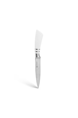 Набір ножів з тесаком, ножицями і мусатом Edenberg EB-906 - 8 пр/білі ручки