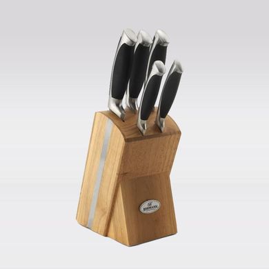 Набор качественнх ножей на деревянной подставке Bohmann BH 5044