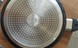 Глубока сковорода з стільниковим покриттям із мармуру і кришкою Bohmann BH-1000-28см / 6-шаровим дно