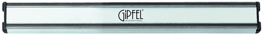 Настінна магнітна планка для зберігання ножів GIPFEL 5648 - 41.5х4.5х1.9см, Сірий