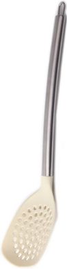 Шумівка пластикова з ручкою з нержавіючої сталі Con Brio СВ-7153 - 35,5х9,5см