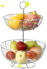 Этажерка для фруктов двухъярусная GIPFEL 5196 - 28 х 40 см