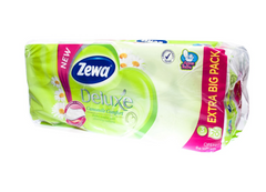 Туалетная бумага Zewa Deluxe Delicate Care Ромашка 150 отрывов 3 слоя 20 рулонов (7322540556087)