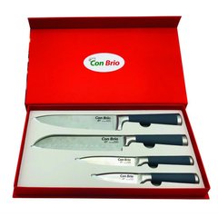 Набір ножів у подарунковій упаковці Con Brio СВ-7071 - 4 предмети
