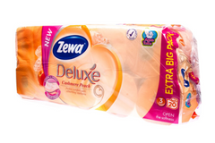 Туалетная бумага Zewa Deluxe Delicate Care Персик 150 отрывов 3 слоя 20+20 рулонов (7322540556117)