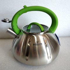 Чайник зі свистком BOHMANN BH 9918 green - 3,0 л, Зелений
