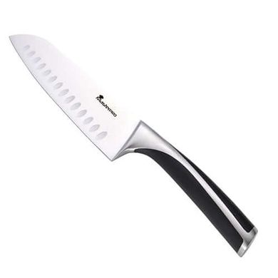 Нож сантоку из нержавеющей стали Bergner MasterPro Elegance (BGMP-4432) - 17,5 см