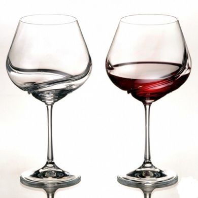 Набір бокалів для вина Bohemia Turbulence 40774/570 (570 мл, 2 шт)