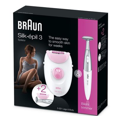 Епілятор Braun SE 3321 Gift Edition