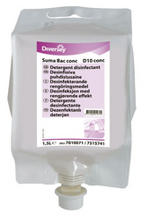 Средство для одновременного мытья и дезинфекции поверхностей Suma Bac - conc D10 conc - 1.5л