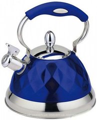 Чайник із свистком 3,5 л Bohmann BH 7687 blue - синій