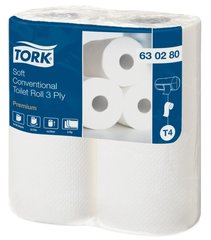Туалетная бумага в стандартных рулонах Tork Advanced 630280