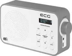 Портативный радиоприемник ECG RD 110 DAB White - 16х5.6х9.6 см