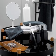 Набір аксесуарів для ванної кімнати Kela Santina - сірий
