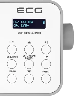 Портативний радіоприймач ECG RD 110 DAB White