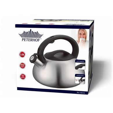 Чайник со свистком Peterhof PH-15616 - 3 л