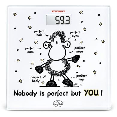 Весы напольные электрические SOEHNLE Sheepworld Nobody is perfect 63345
