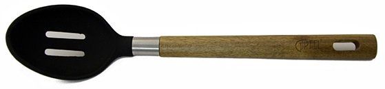 Ложка з прорізами з дерев'яною ручкою Gipfel TRETER 2170 - 33 см