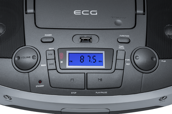 CD радио проигрыватель ECG CDR 1000 U – титан