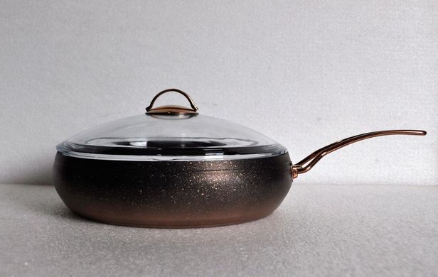 Сковорода-сотейник OMS 3241-30 bronze - 4л (30смх8см)