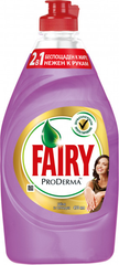 Средство для мытья посуды Fairy ProDerma Шёлк и Орхидея 450 мл (4015400992509)