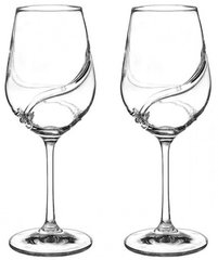 Набір бокалів для вина Bohemia Turbulence 40774/550 (550 мл, 2 шт)