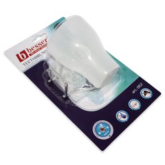 Стакан для зубних щіток Besser 9*10*15см з підставкою і кріпленням "SMART STICKER" KM-0157