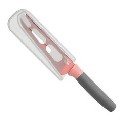 Кухонный нож для сыра с покрытием в чехле BergHOFF Leo (3950108) - 130 мм, Розовый