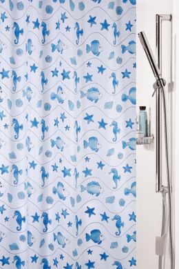 Шторка для ванної кімнати MARINETTO LIGHT-REEF - 180x200, Блакитний