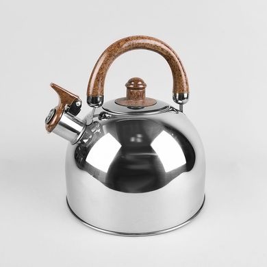 Чайник зі свистком (нержавіюча сталь) RAINBOW Maestro MR1301-к (3,5 л), коричневий