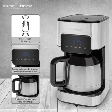Капельная кофеварка PROFICOOK PC-KA 1191 - 900 Вт