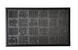Брудозахисний килим на гумовій основі Політех DPP 720B - 750х450мм, темно-сірий, 45х73