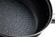 Набор посуды с ковшиком и сковородой-сотейником Edenberg EB-9980 – 12 предметов/чорний 9 слоев