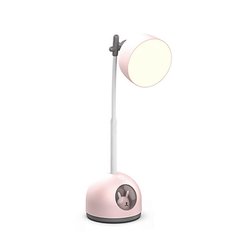 Лампа настольная аккумуляторная детская 4 Вт ночник настольный с сенсорным управлением LT-A2084 Розовый