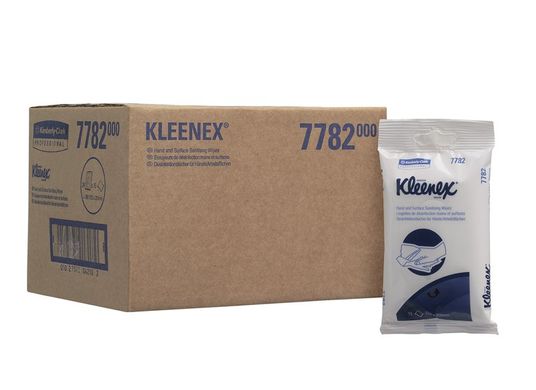 Влажные салфетки для дезинфекции рук Kimberly Clark 7782 - 15 шт, Белый