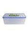 Набор герметичных контейнеров с крышками, для еды и хранения продуктов Kamille KM-20003 - 5 предметов (0,18 л, 0,4 л, 0,8 л, 1,2 л, 2,2 л)