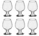 Набор бокалов для коньяка Pasabahce Bistro 44483 - 250 мл, 6 шт